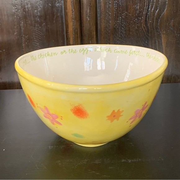 RARE - HTF Chicken or the Egg Department 56 Easter Egg Shaped Serving Bowl - Picture 8 of 16